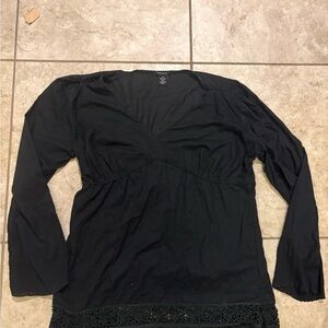 Calvin Klein Jeans Black Blouse